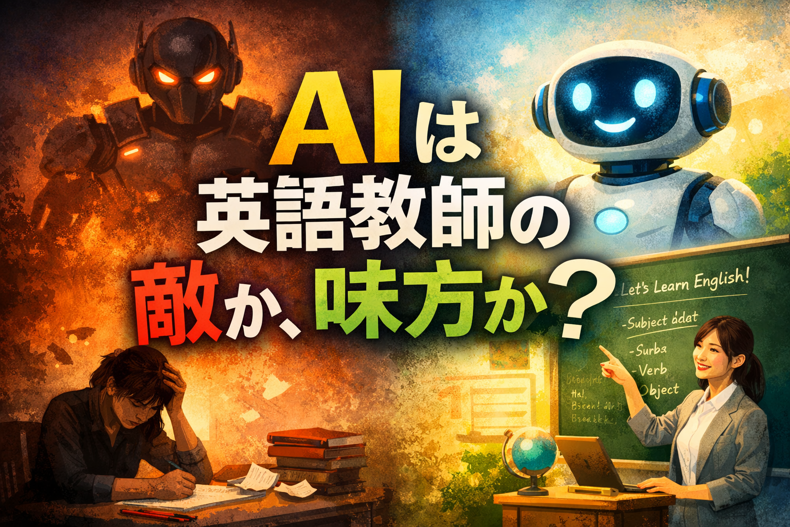 AIは英語教師の敵か、味方か