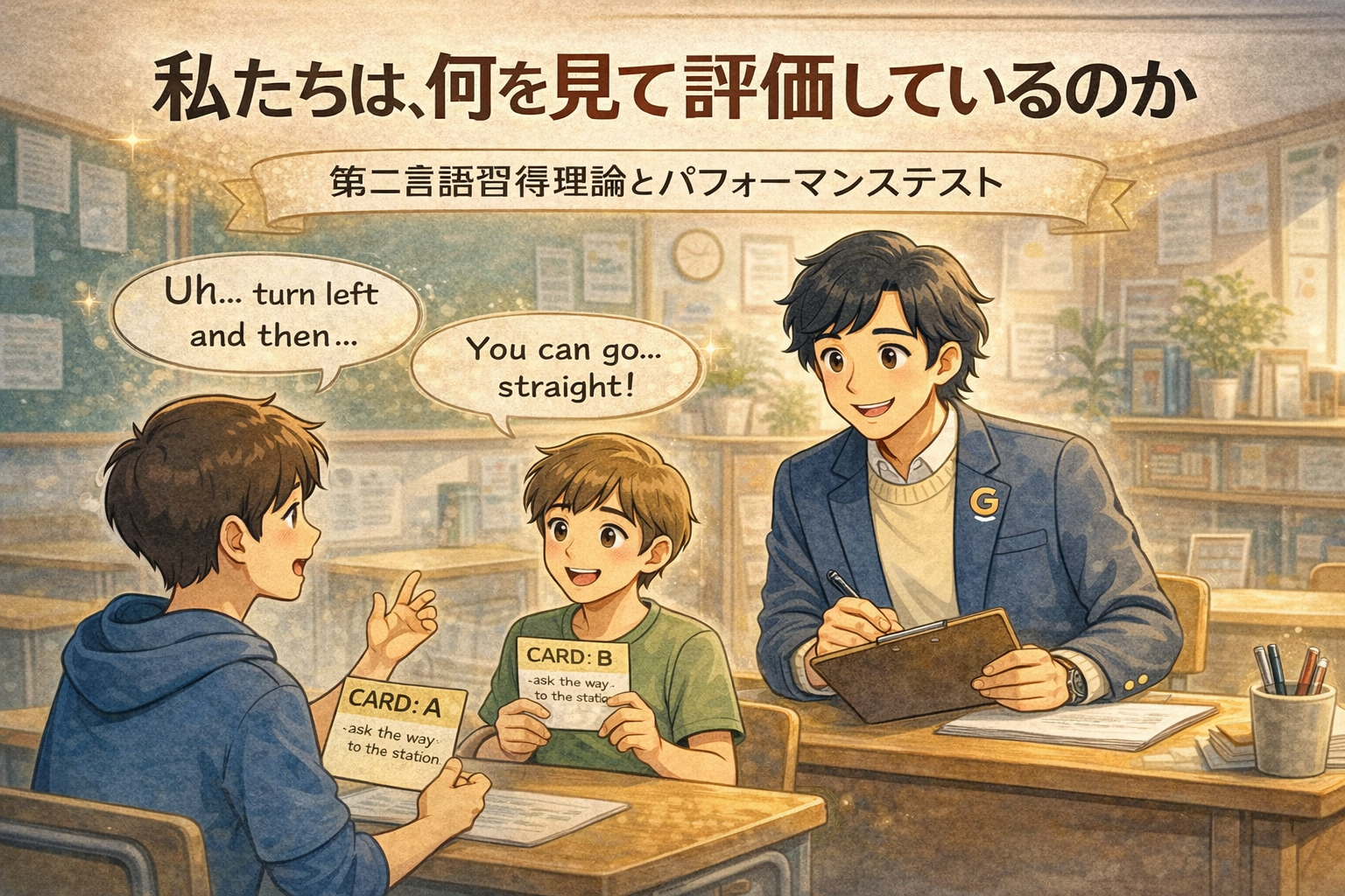 【理論が好きな英語教師の、現場メモ⑦】