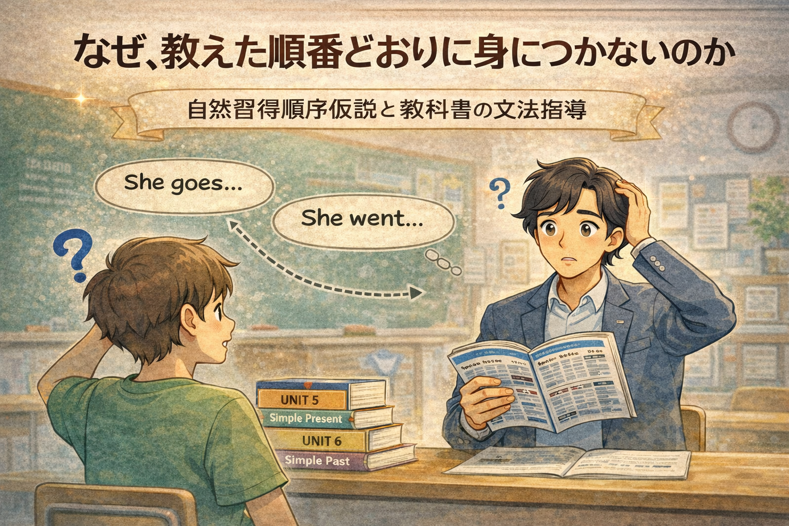 【理論が好きな英語教師の、現場メモ⑧】