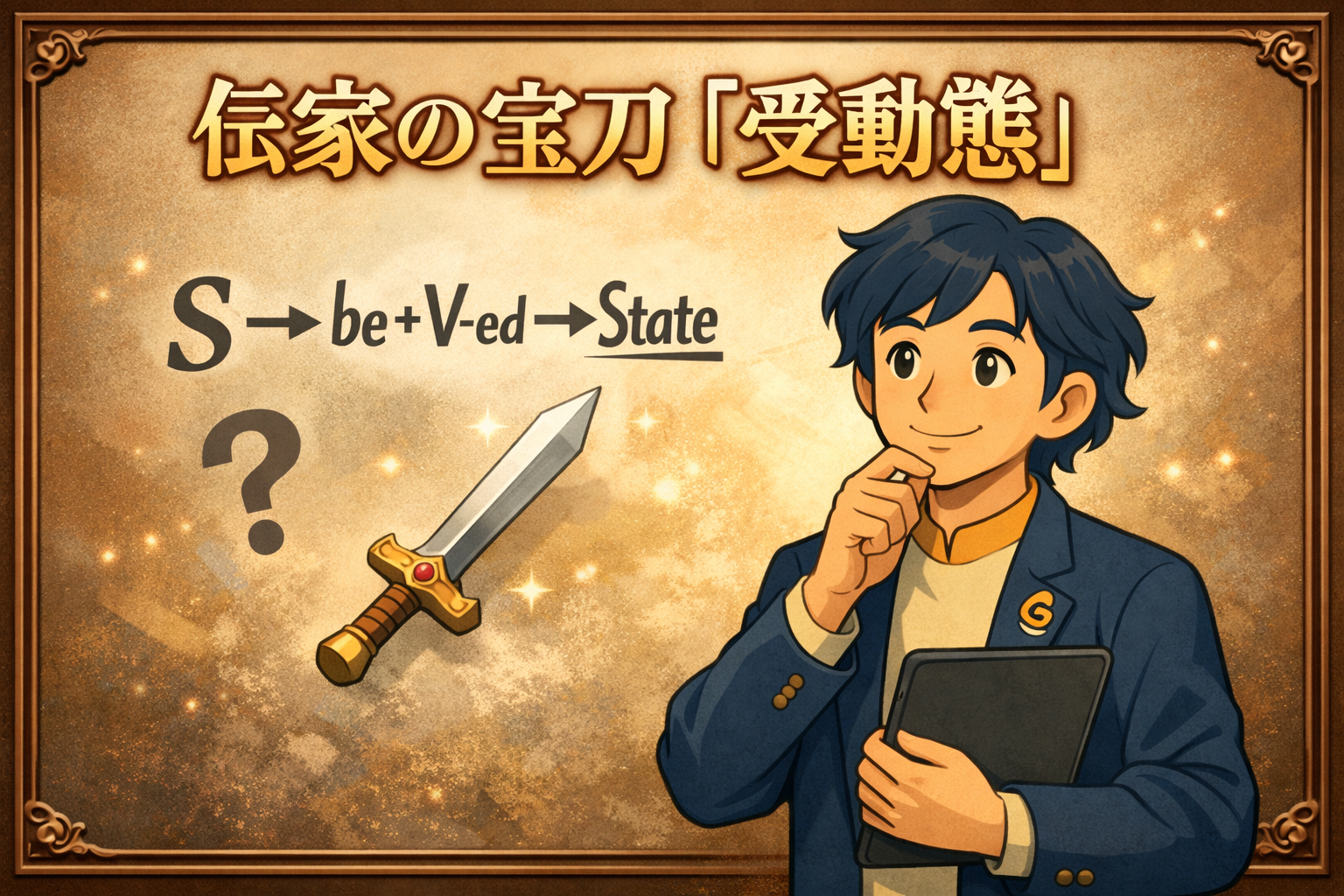 受動態は「受け身」ではない