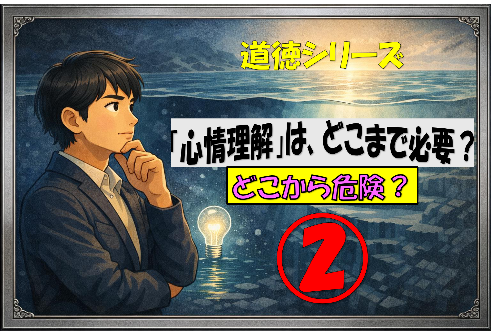 「心情理解」は、どこまで必要で、どこから危険なのか