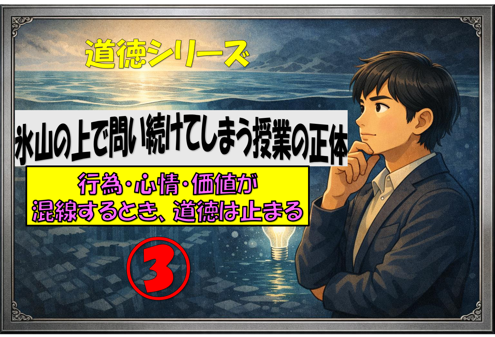 氷山の上で問い続けてしまう授業の正体
