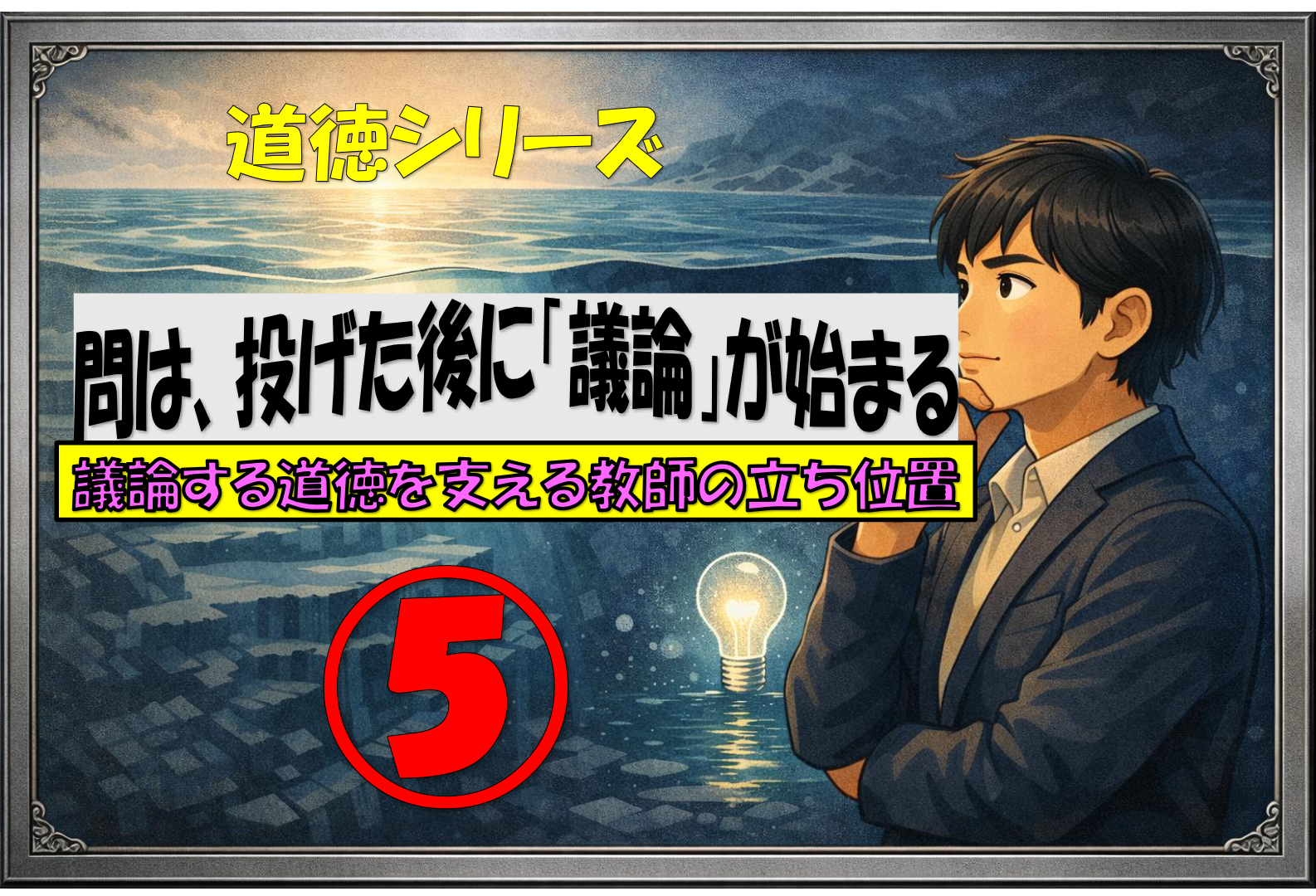 問いは、投げたあとに「議論」が始まる