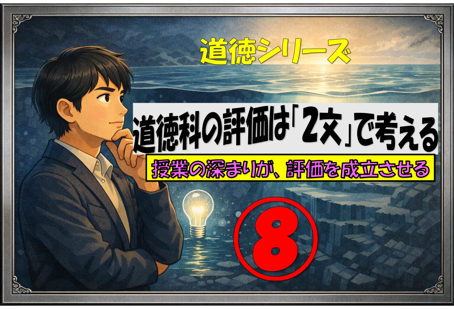 道徳科の評価は「二文」で考える