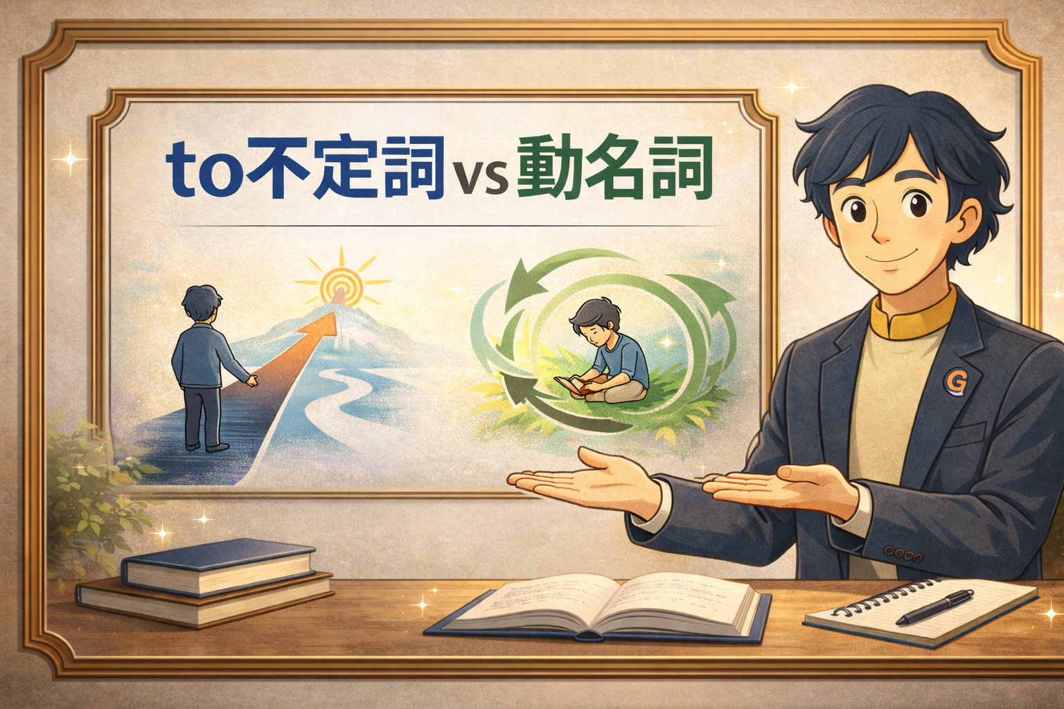 to不定詞 vs 動名詞