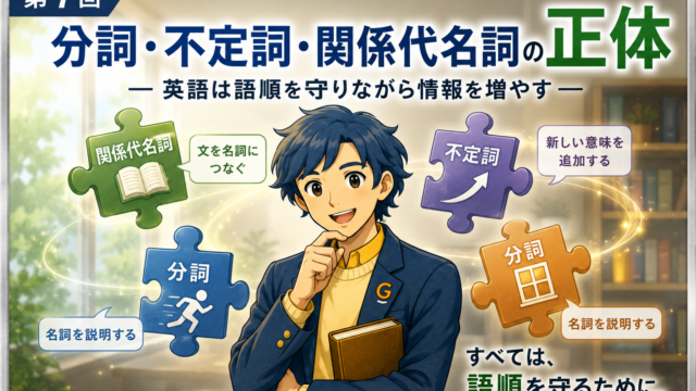 分詞・不定詞・関係代名詞の正体