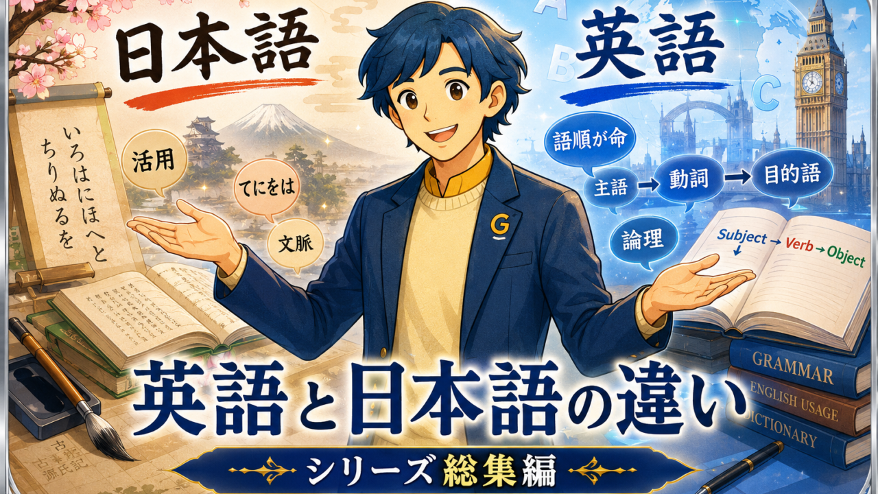 日本語と英語はどう違うのか ― 母語干渉から考える英文法指導の地図【完全ガイド】